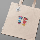 Disney Tote Bag "HIDING FACE 2" - Mickey and Minnie Graphic Tote Bag