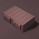 maskon hong kong-口罩箱-red a mini drawer-紅A小物盒-serene-收納盒