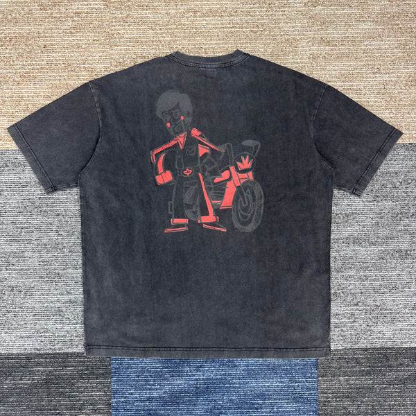 Toy Story Tee "Duke Caboom" Washed Black