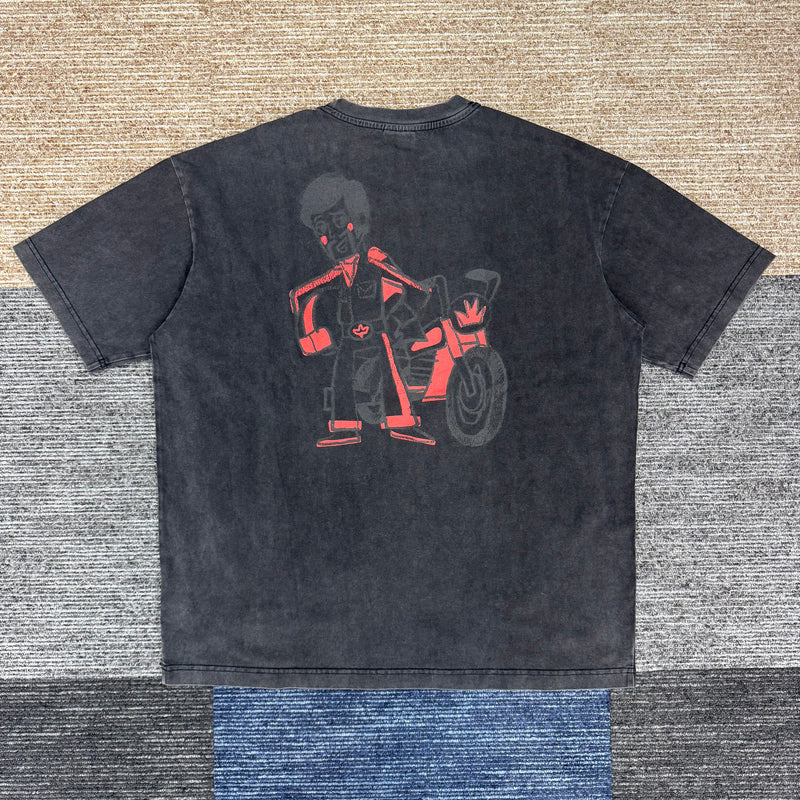 Toy Story Tee "Duke Caboom" Washed Black