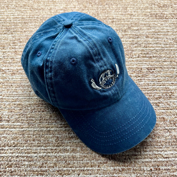 Stitch Hat "Rock Stitch" - Stitch Denim Baseball Hat (Navy)