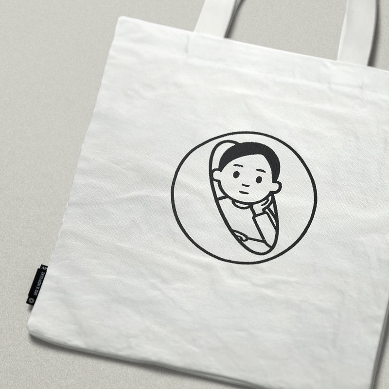 MO x Noritake "O & the Boy" Graphic Tote