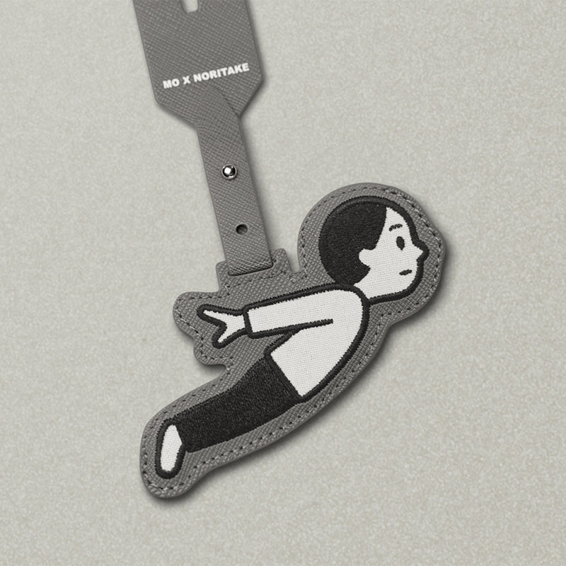 MO x Noritake "Ideas have wings" PU Luggage Tag