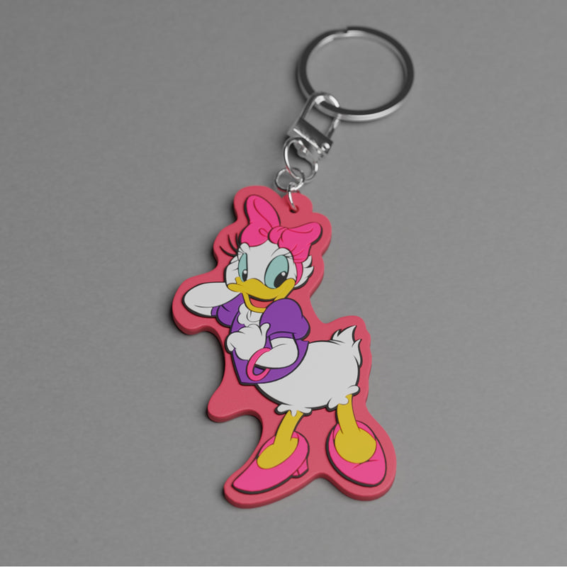 Disney Keychain "JAPANESE RETRO" - PVC Keychain