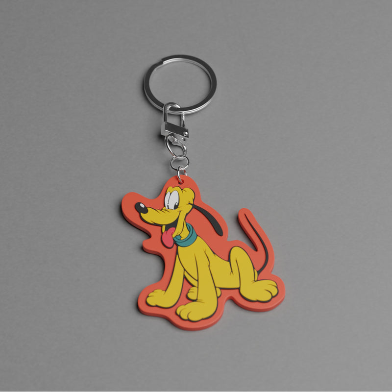 Disney Keychain "JAPANESE RETRO" - PVC Keychain