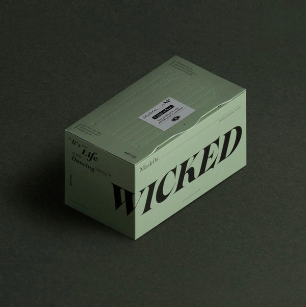 Wicked - 4 ply Disposable Mask [30 pcs]