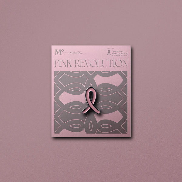 ribbon brooch-襟章扣-breast cancer pin-襟章-style pin-金屬襟章